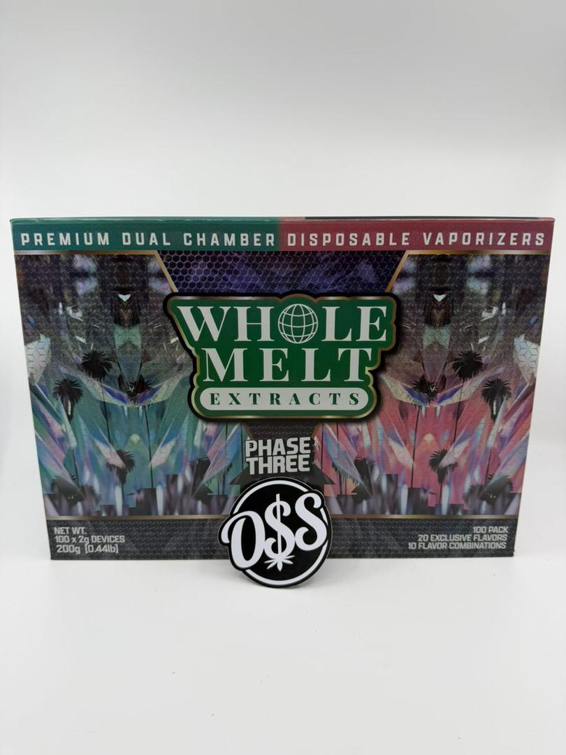 Whole Melt Extracts Phase Three 2G Disposable Whole Melt Extracts Phase Three 2G Disposable