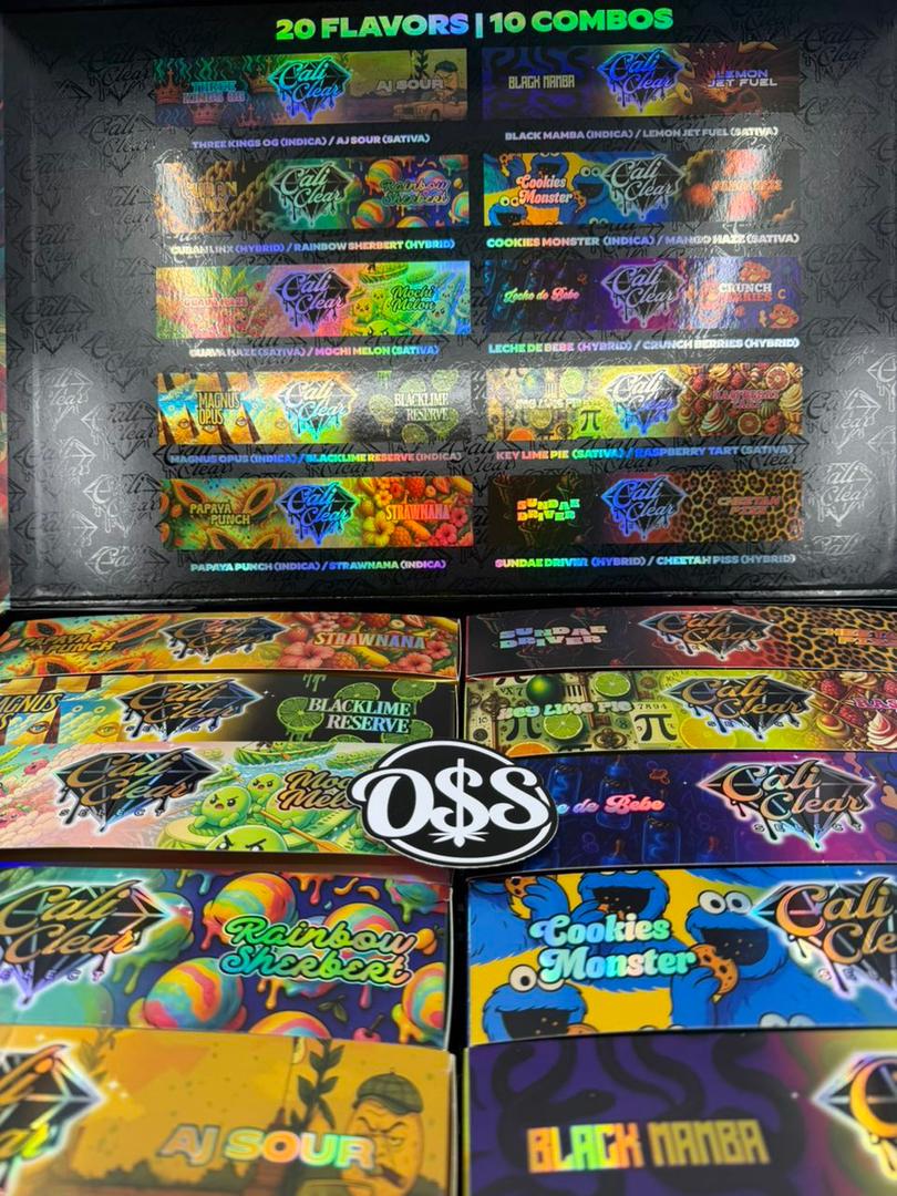 Cali Clear Disposable 2G Dual Switch Edition Cali Clear Disposable 2G Dual Switch Edition