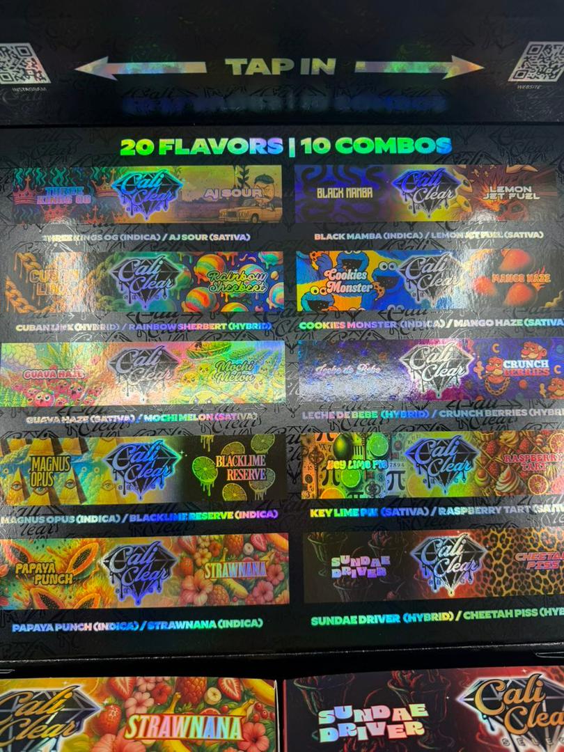 Cali Clear Disposable 2G Dual Switch Edition Cali Clear Disposable 2G Dual Switch Edition