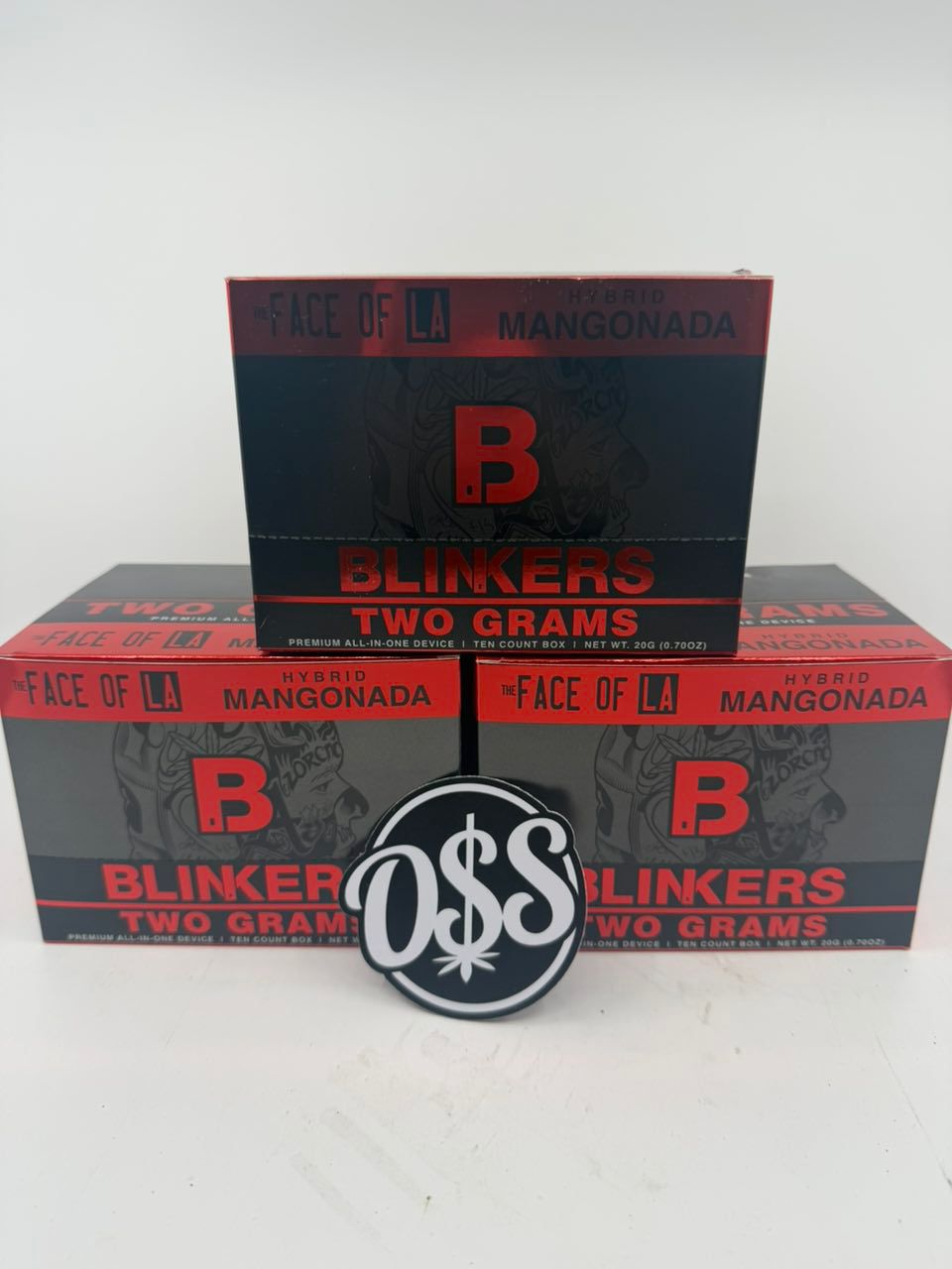Blinkers The Face Of LA Disposable 2G Vape with Hash Hole Blinkers The Face Of LA Disposable 2G Vape with Hash Hole