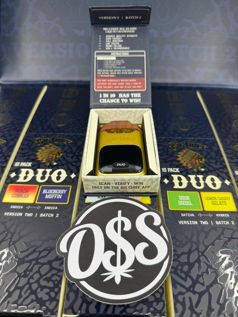 Big Chief Duo V2 2G Disposable Big Chief Duo V2 2G Disposable