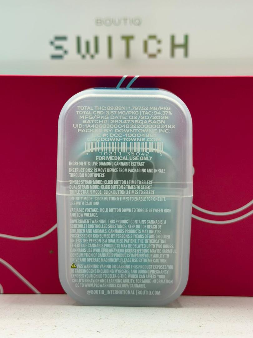 Boutiq Switch ORB V5 2G Disposable Boutiq Switch ORB V5 2G Disposable