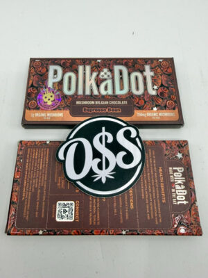 POLKADOT MUSHROOM CHOCOLATE BARS