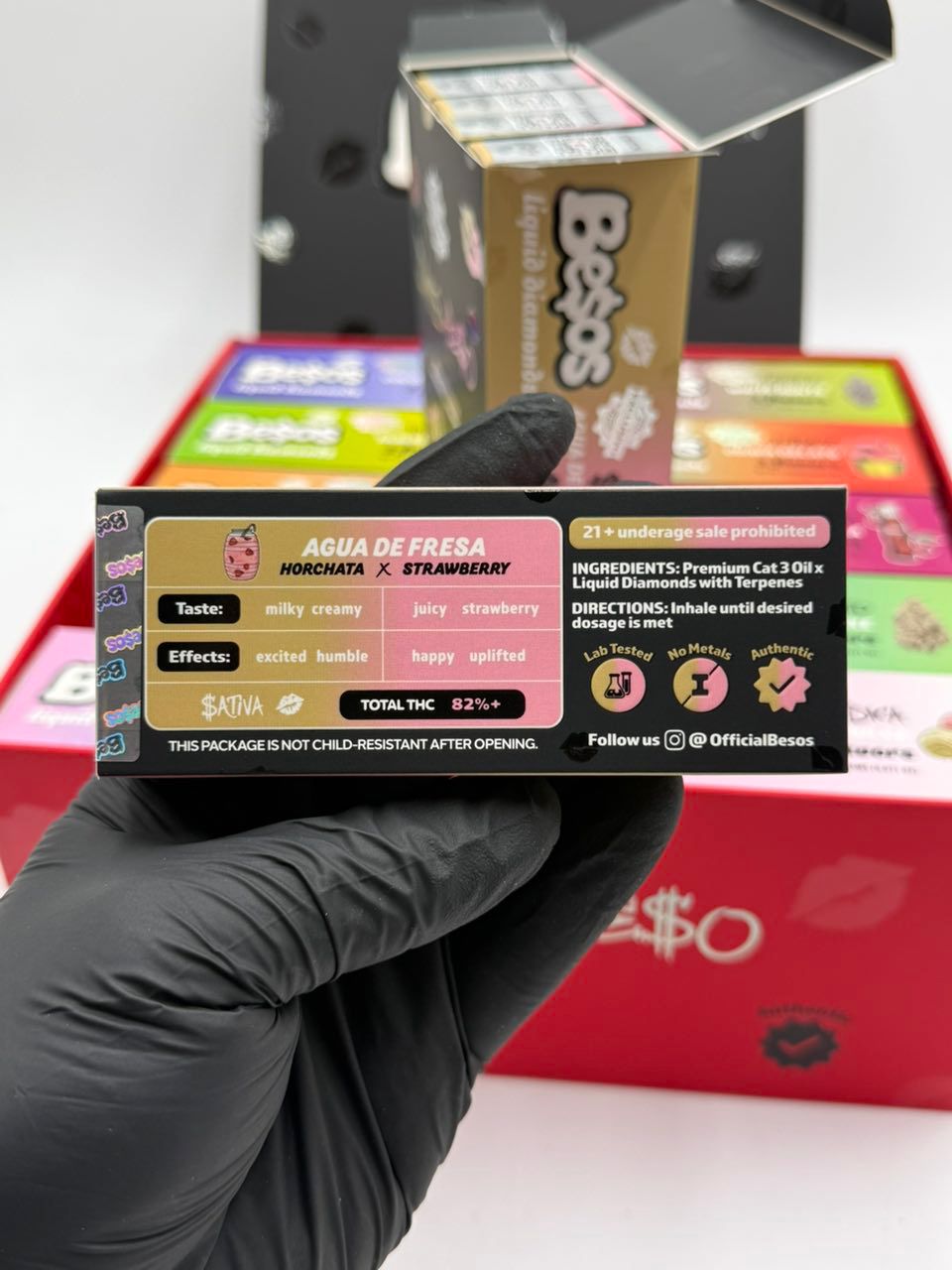 Besos Disposable 2G Switch With Screen Besos Disposable 2G Switch With Screen